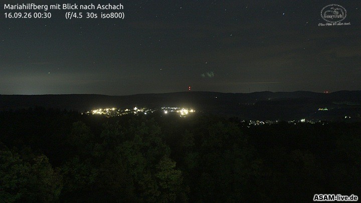 Archiv Foto Webcam Aschach - Mariahilfberg