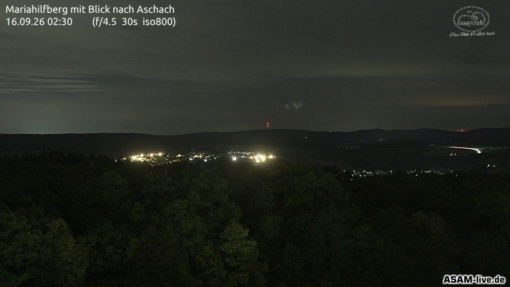 Archiv Foto Webcam Aschach - Mariahilfberg