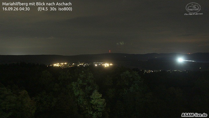 Archiv Foto Webcam Aschach - Mariahilfberg