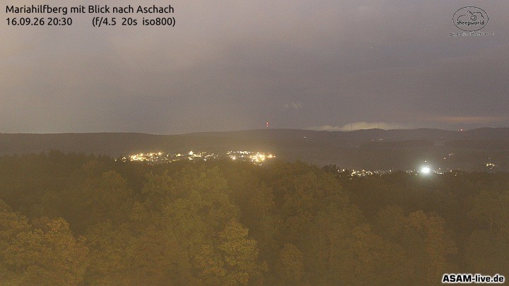 Archiv Foto Webcam Aschach - Mariahilfberg