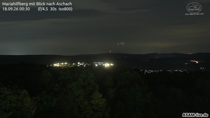 Archiv Foto Webcam Aschach - Mariahilfberg