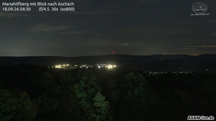Archiv Foto Webcam Aschach - Mariahilfberg