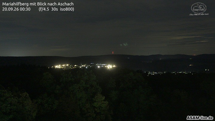 Archiv Foto Webcam Aschach - Mariahilfberg
