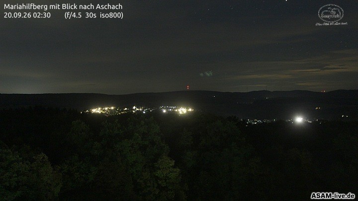 Archiv Foto Webcam Aschach - Mariahilfberg