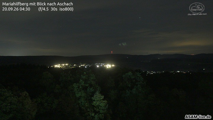 Archiv Foto Webcam Aschach - Mariahilfberg