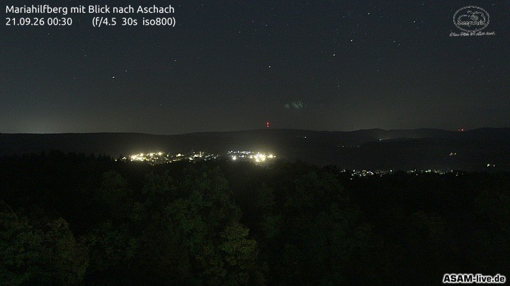 Archiv Foto Webcam Aschach - Mariahilfberg