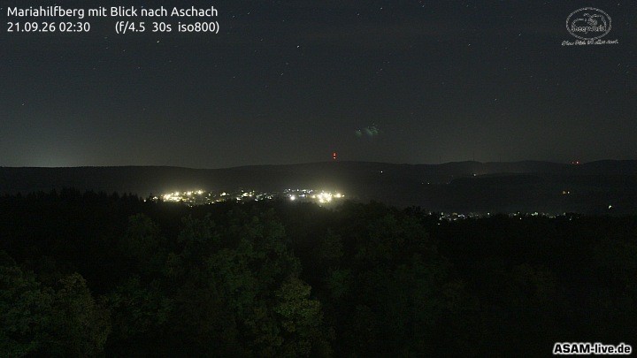 Archiv Foto Webcam Aschach - Mariahilfberg