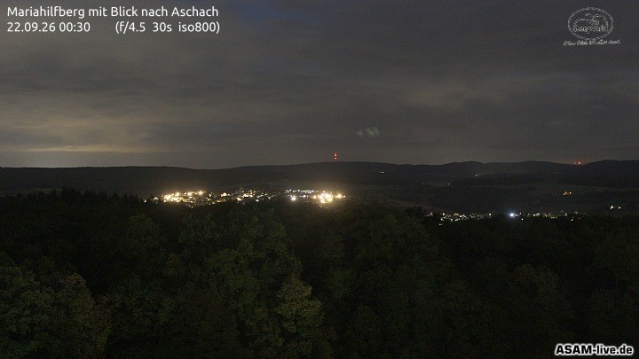 Archiv Foto Webcam Aschach - Mariahilfberg