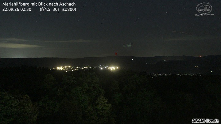Archiv Foto Webcam Aschach - Mariahilfberg