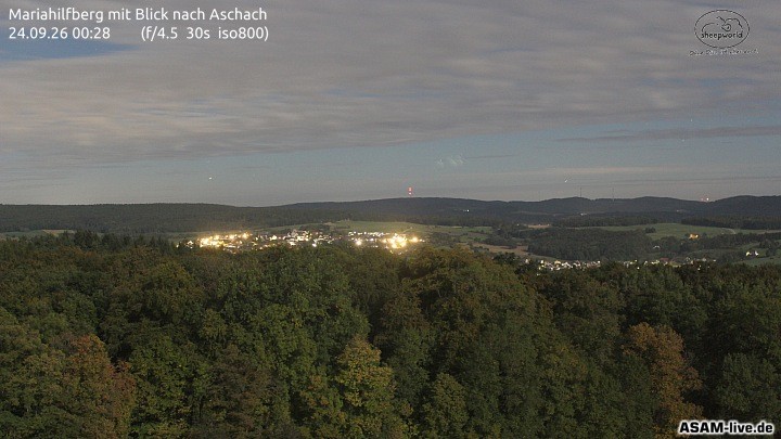 Archived image Webcam Mariahilfberg Mountain Aschach