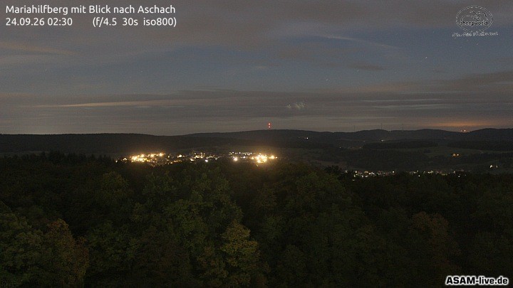 Archived image Webcam Mariahilfberg Mountain Aschach