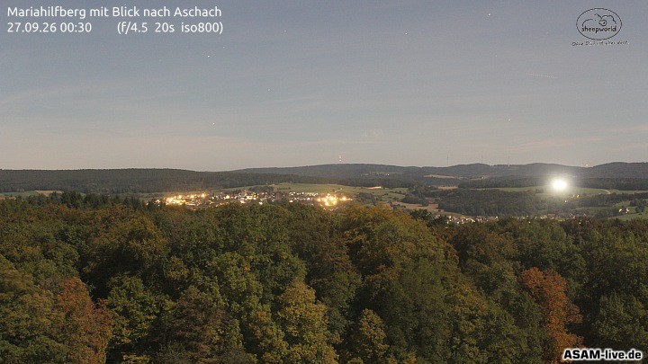 Archiv Foto Webcam Aschach - Mariahilfberg
