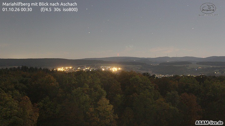 Archiv Foto Webcam Aschach - Mariahilfberg