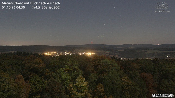 Archiv Foto Webcam Aschach - Mariahilfberg
