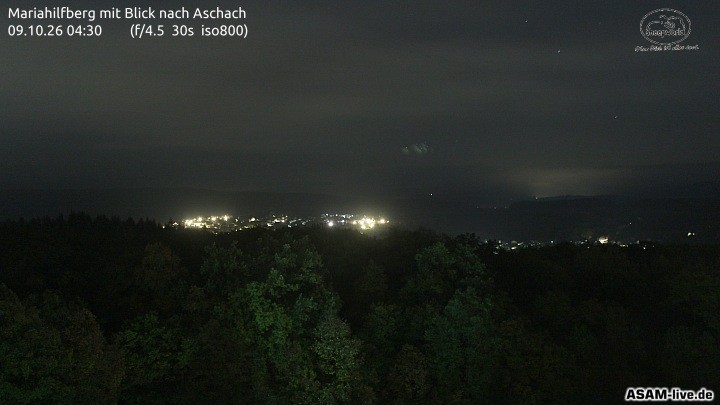 Archiv Foto Webcam Aschach - Mariahilfberg