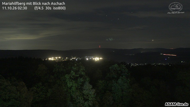 Archiv Foto Webcam Aschach - Mariahilfberg