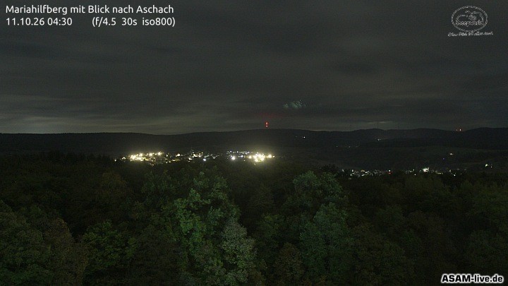 Archiv Foto Webcam Aschach - Mariahilfberg