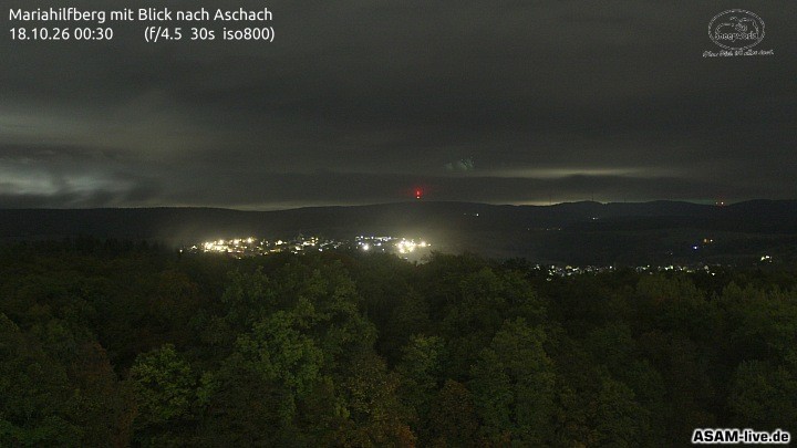 Archiv Foto Webcam Aschach - Mariahilfberg