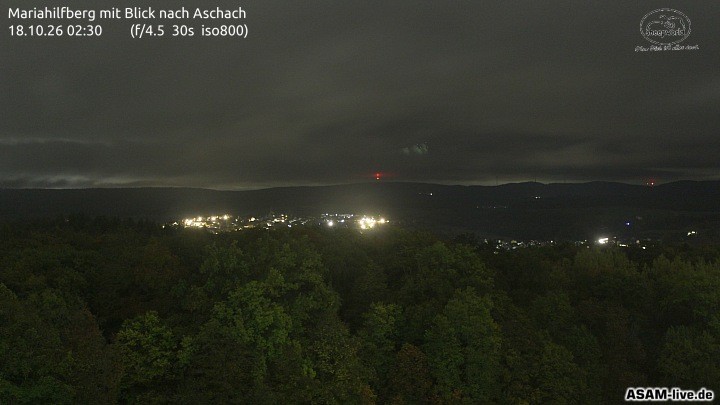 Archiv Foto Webcam Aschach - Mariahilfberg