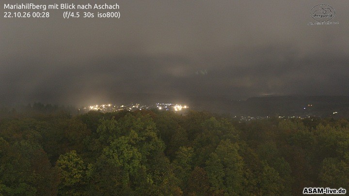 Archiv Foto Webcam Aschach - Mariahilfberg