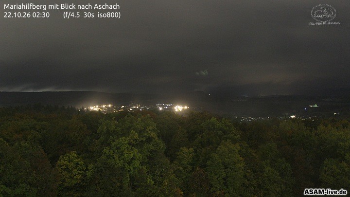 Archiv Foto Webcam Aschach - Mariahilfberg