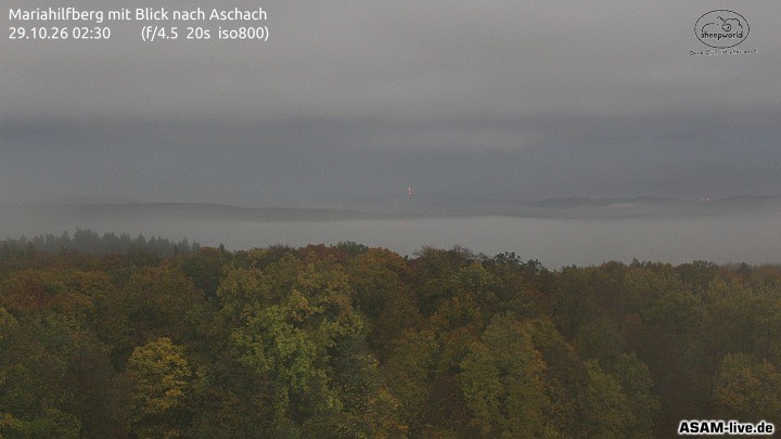 Archiv Foto Webcam Aschach - Mariahilfberg