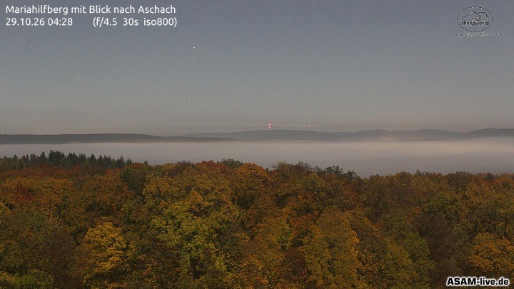 Archiv Foto Webcam Aschach - Mariahilfberg