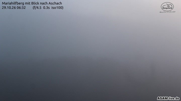 Archiv Foto Webcam Aschach - Mariahilfberg