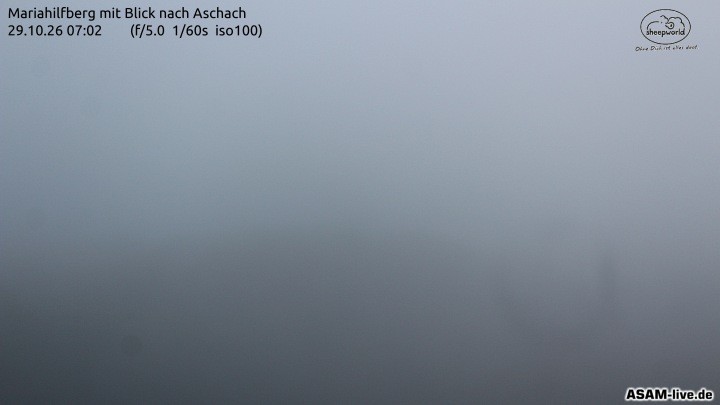 Archiv Foto Webcam Aschach - Mariahilfberg