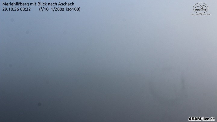 Archiv Foto Webcam Aschach - Mariahilfberg