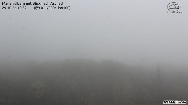 Archiv Foto Webcam Aschach - Mariahilfberg