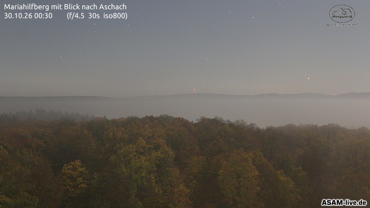Archiv Foto Webcam Aschach - Mariahilfberg