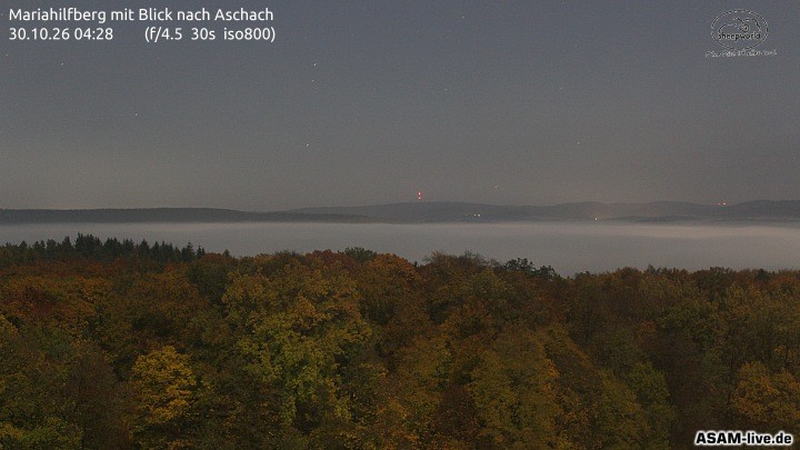 Archiv Foto Webcam Aschach - Mariahilfberg