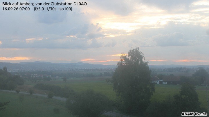 Archiv Foto Webcam Blickrichtung Amberg