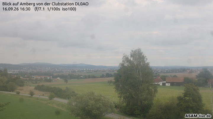 Archiv Foto Webcam Blickrichtung Amberg
