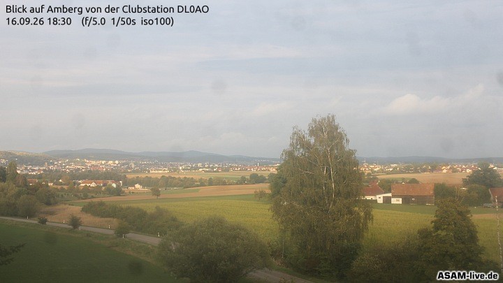 Archiv Foto Webcam Blickrichtung Amberg