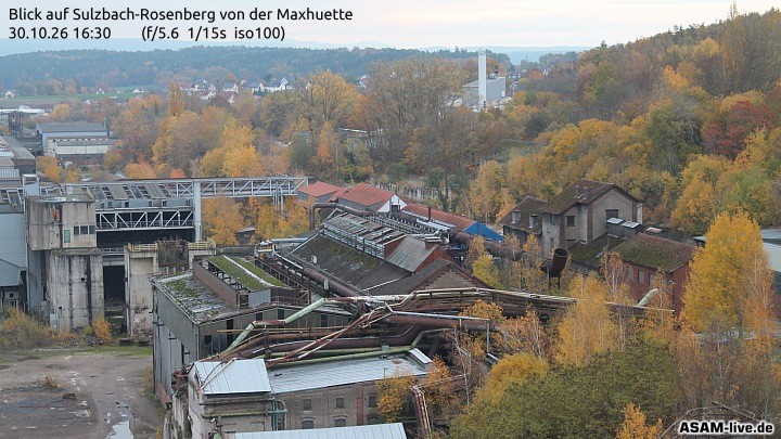Archived image Webcam Sulzbach-Rosenberg - Maxhütte