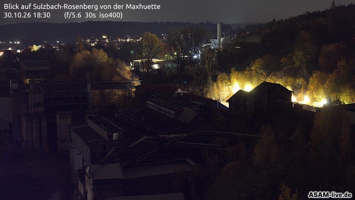 Archived image Webcam Sulzbach-Rosenberg - Maxhütte