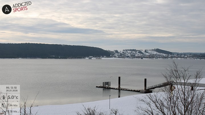 Archiv Foto Webcam Brombachsee - Nordufer Allmannsdorf