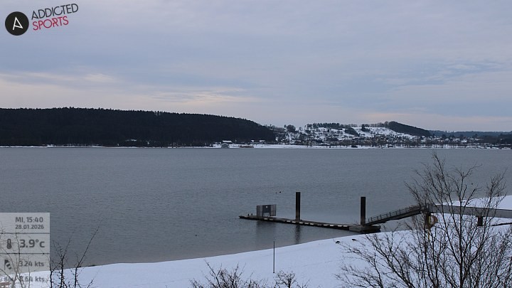 Archiv Foto Webcam Brombachsee - Nordufer Allmannsdorf