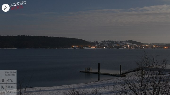 Archiv Foto Webcam Brombachsee - Nordufer Allmannsdorf