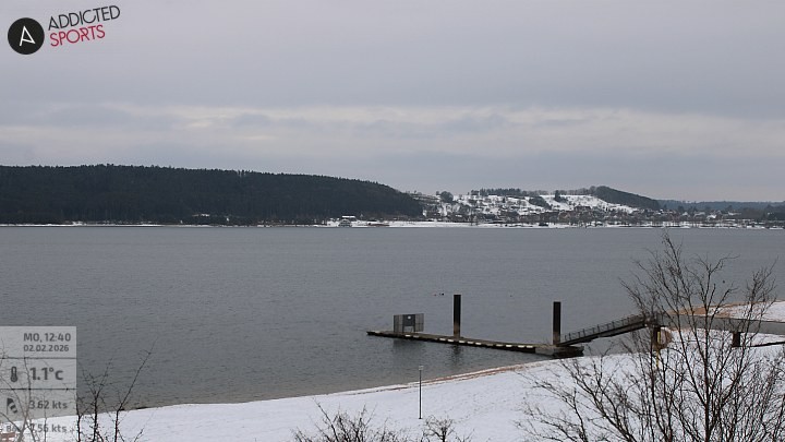 Archiv Foto Webcam Brombachsee - Nordufer Allmannsdorf