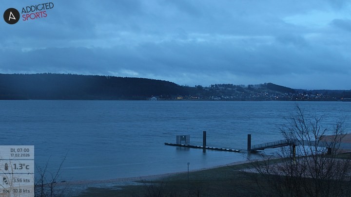 Archiv Foto Webcam Brombachsee - Nordufer Allmannsdorf