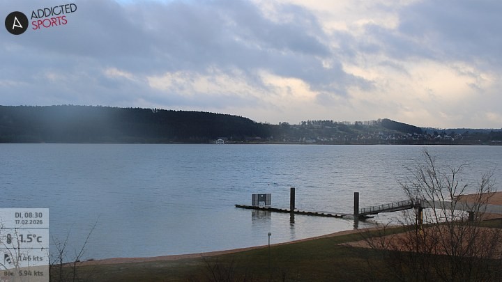 Archiv Foto Webcam Brombachsee - Nordufer Allmannsdorf