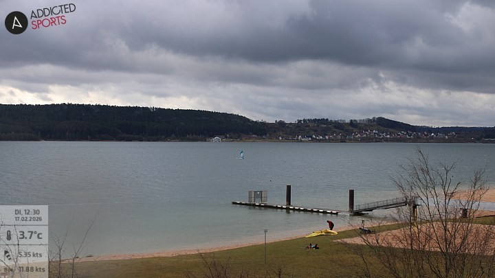 Archiv Foto Webcam Brombachsee - Nordufer Allmannsdorf