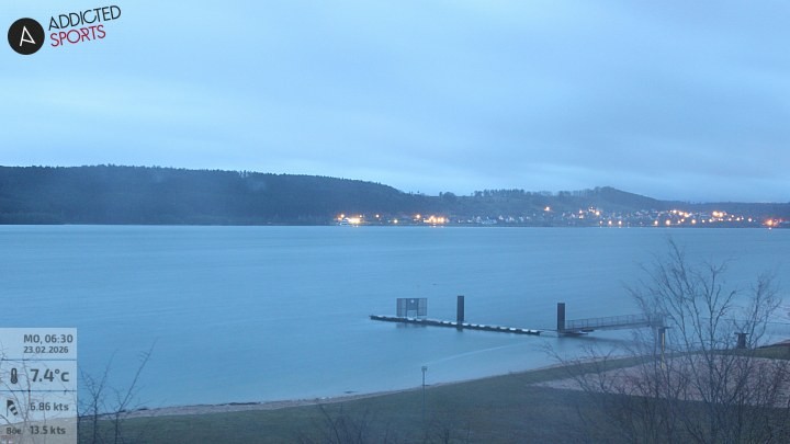 Archiv Foto Webcam Brombachsee - Nordufer Allmannsdorf