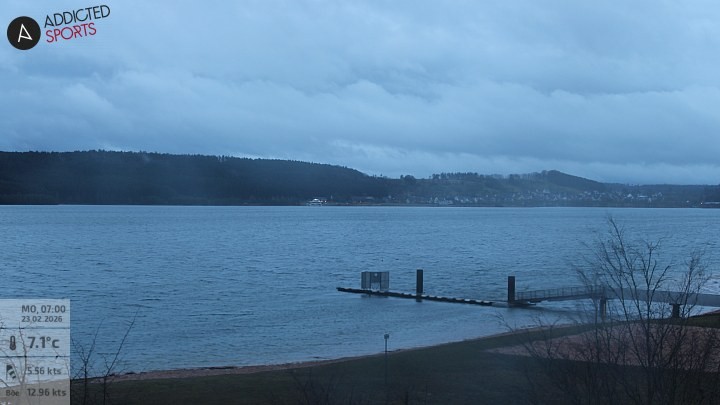 Archiv Foto Webcam Brombachsee - Nordufer Allmannsdorf