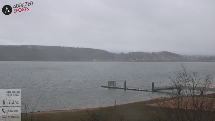 Archiv Foto Webcam Brombachsee - Nordufer Allmannsdorf
