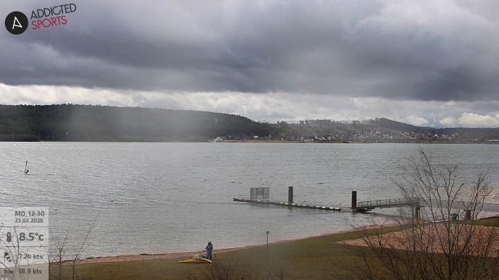 Archiv Foto Webcam Brombachsee - Nordufer Allmannsdorf