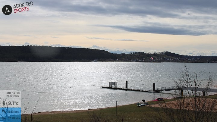 Archiv Foto Webcam Brombachsee - Nordufer Allmannsdorf